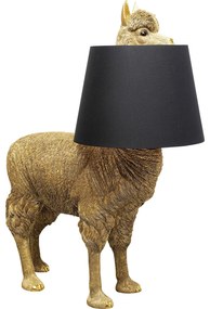 Lampadar Alpaca auriu 108cm