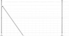 vidaXL Stâlp de gard. Galvanizat 25 x 1,4 m Oțel