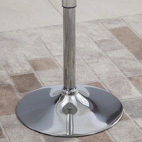 HomCom masa inalta reglabila, blat rotund, Φ60x69-93 cm | AOSOM RO