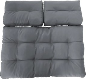 Perne pentru scaune din paleţi, gri închis, ARYO 2 NEW