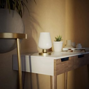 Veioza design italian din alama si sticla Talis