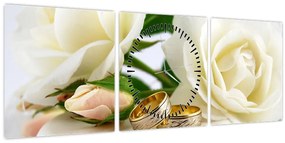 Tablou - Ziua nunții (cu ceas) (90x30 cm)