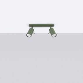 Spot verde 6x30 cm Etna – Sollux