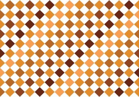 Fototapet - Mozaic - gresie maro (152,5x104 cm), în 8 de alte dimensiuni noi