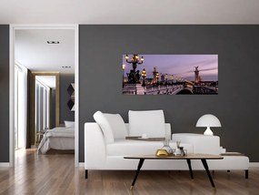 Tablou - Podul lui Alexandru al III.-lea din Paris (120x50 cm)