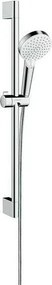 Set de dus cu bara Hansgrohe Crometta New 100 Vario crom - alb