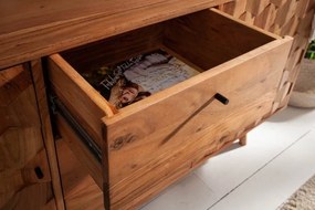 Comoda din lemn de salcam Mystic 145cm