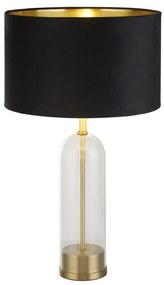Veioza/Lampa de masa design decorativ Oxford alama, negru