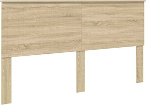 vidaXL Tăblie cap cu headboard Stejar Sonoma 180 cm Lemn compozit