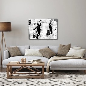 Tablou - Artă stradală - zarvă (70x50 cm)