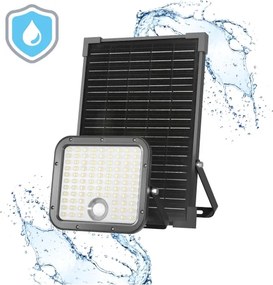 Proiector LED solar de exterior cu senzor LED/30W/6,4V IP65 3000/4000K