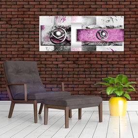 Tablou abstracție (120x50 cm)