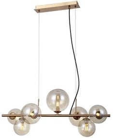 Lustră pe cablu CANELLO 7xG9/5W/230V ITALUX PND-406007-7-HBR