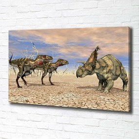 Tablou pe pânză canvas Dinozauri