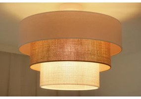 Brilagi Lustr DENVER LUNETA 1xE27/15W/230V pr. 45 bej-maro-crem