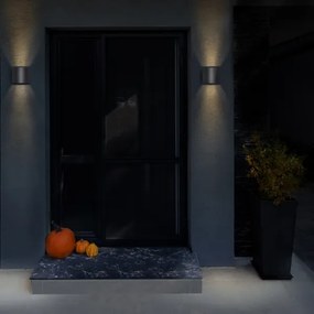 Aplică LED de exterior Brilagi RONDO LED/6W/230V antracit IP54