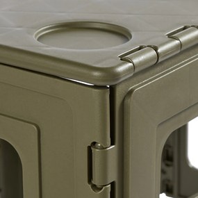 Keeeper Masă pliantă de exterior Timo M Olive, M