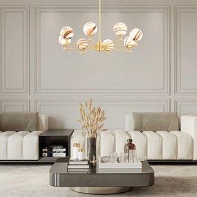 Candelabru 8 brate design minimalist Aruba