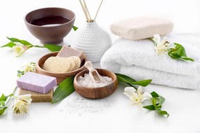 Fototapet spa natura moartă