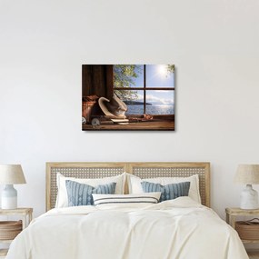 Tablou - Echipament de pescuit (70x50 cm)
