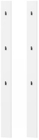 Set 2 cuier perete Semplo SM 05 (Gri) . 1105881