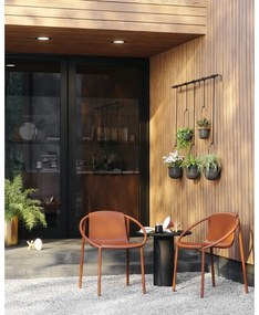 Scaun de dining cărămiziu Ringo – Umbra