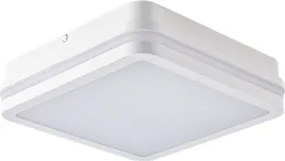 Brilagi - Corp de iluminat exterior LED cu senzor BENE, 24W, 230V, 26x26 cm, alb, IP54