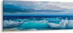 Tablou - Valul mării (120x50 cm)