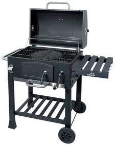 Grătar pe cărbuni cu grill din fontă Cattara Royal