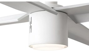 Lustra LED cu Ventilator si telecomanda design modern extra large ATTOS alb