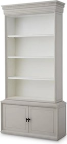 Dulap cu rafturi LUX lemn de mahon sand Evanthe