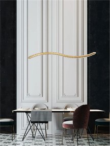 Lustra LED suspendata cristal design elegant AURELIA 40W