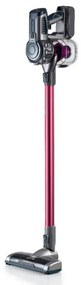 Aspirator vertical Ariete SCOPA Digital 2723, 200W, Motor digital, Filtrare aer HEPA, Lumini LED, Perie motorizata, Roz