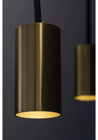 Lustră pe cablu ARCADE 1xGU10/5W/230V neagră/aurie Klausen 111039