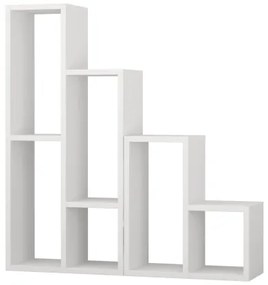 SET 2x bibliotecă SULE albă