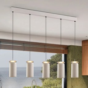 Lustra cu 5 pendule ceramice LED Alfara