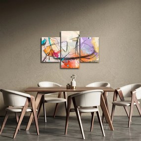 Tablou - Abstract, pasăre (90x60 cm)