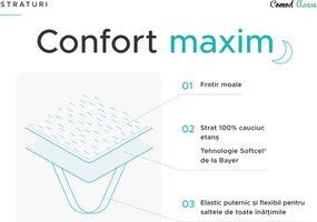 Protectie saltea impermeabila FROTIR 140 x 200 cm