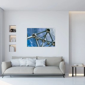 Tablou- atomium la Bruxelles (90x60 cm)