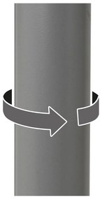 Scaune de bar gri cu înălțime ajustabilă 2 buc. din imitație de piele (înălțime șezut 56,5 cm) – Casa Selección