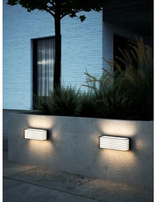 Nordlux - Aplică de perete pentru exterior FLUCTUS 2xE27/15W/230V IP44