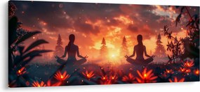Tablou - Yoga în natură (120x50 cm)