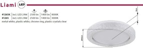 Plafoniera LED design modern LIAMI
