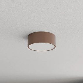 Brilagi - Lampă de tavan pentru baie cu senzor CLARE 1xE27/24W/230V Ø 20 cm maro IP54