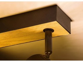 Spot METTA 2xE14/40W/230V stejar Rabalux 71152