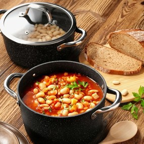 Cratiță cu capac Tescoma PRESIDENT Stone 4,5 l, 4,5 l