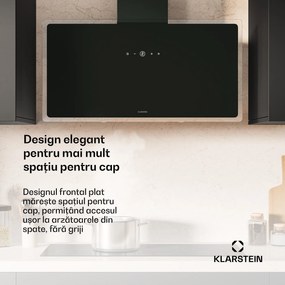 Klarstein Capota AlizeEdge, Tactilă, Plată, Silențioasă, Built-in, A+