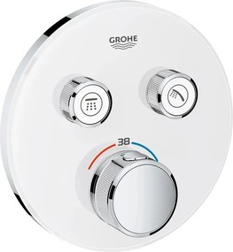 Baterie dus alba Grohe Grohtherm SmartControl termostatica