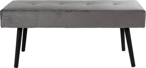 Bancă tapițată House Nordic Skiby, 100 x 35 cm, gri