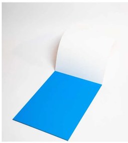 Folie electrostatică pentru scris Symbioflipcharts 50 x 70 cm - 25 foi, albastru